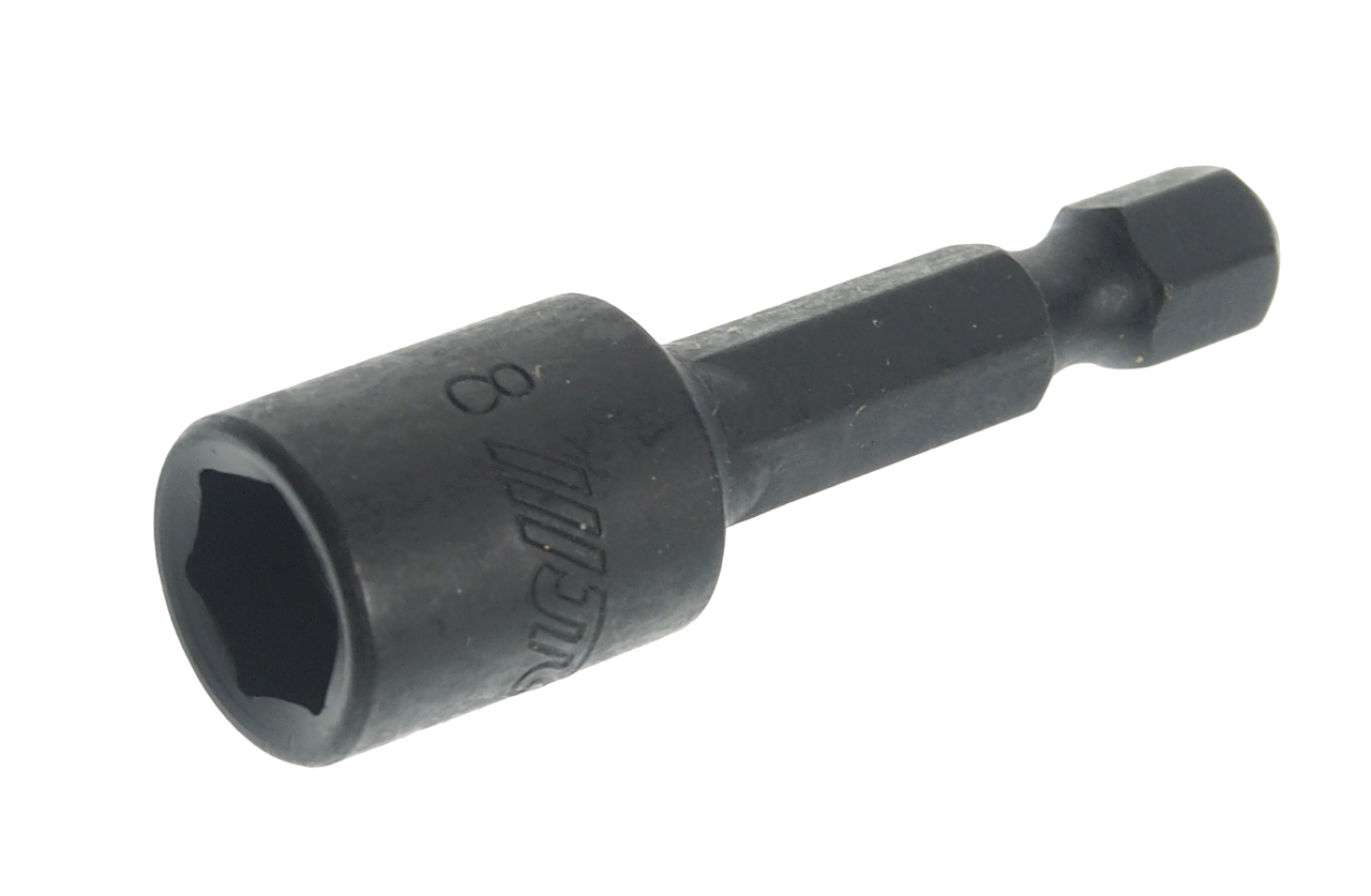JTC-12S4508 - Бита-головка для шуруповерта 8х45мм 1/4" магнитная JTC - 
Длина: 45 мм.
Материал: CR-V.
