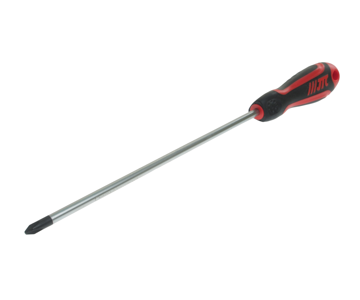 JTC-7634 - Отвертка крестовая PH 2.0х200мм усиленная (сталь Cr-Mo) JTC - 
Материал: 8NCM8660.
Стержень отвертки стальной. Покрыт сатин-хромом, жало оксидировано.
Рукоятка имеет треугольную форму. Изготовлена из двухкомпонентного материала (РР + TPV). О