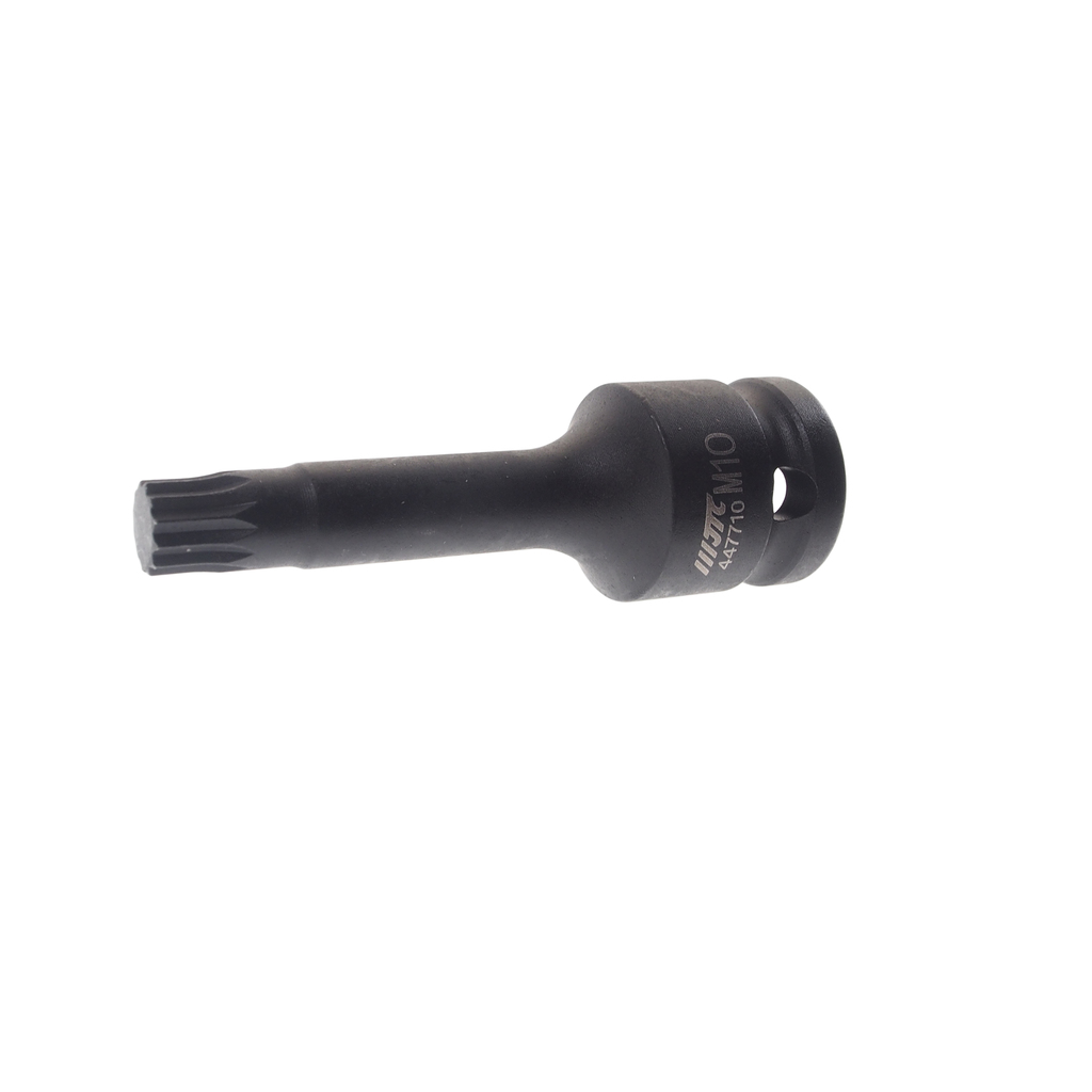 JTC-447710 - Головка торцевая 1/2" SPLINE M10 ударная L=78мм JTC - 
Размер: M10
Диаметр: 25 мм.
Длина: 78 мм.
Материал: хром-молибденовая сталь, под ключ 1,2"
