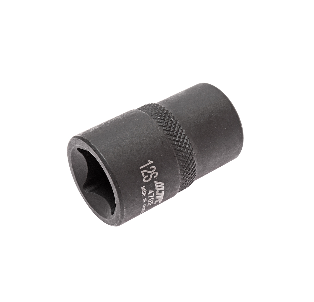 JTC-4702 - Головка 1/2"хM12S RIBE болтов ГБЦ и корпуса маховика (NISSAN) JTC - 
	Используется с ключом 1/2".
	Размер: M12S.
	Для болтов головки двигателя автомобилей Ниссан (Nissan).
	Габаритные размеры: 40/20/20 мм. (Д/Ш/В)
	Вес: 72 гр.
