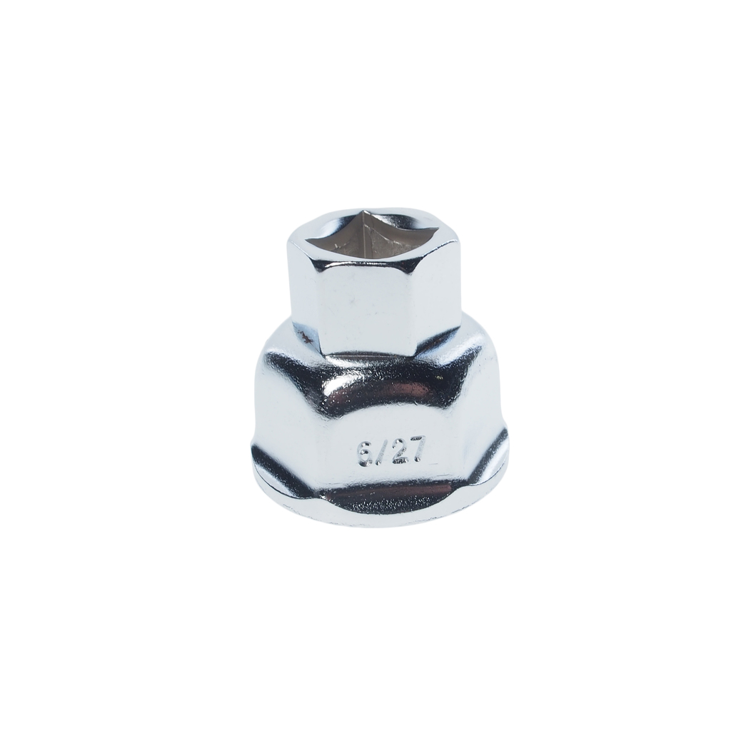 JTC-4571 - Съемник фильтров масляных 27мм 6-гранный (MERCEDES FORD) JTC - 
Специально предназначен для снятия масляного фильтра.
Размеры: 26 мм/6 граней.
Применение: MB BENZ, FORD.
