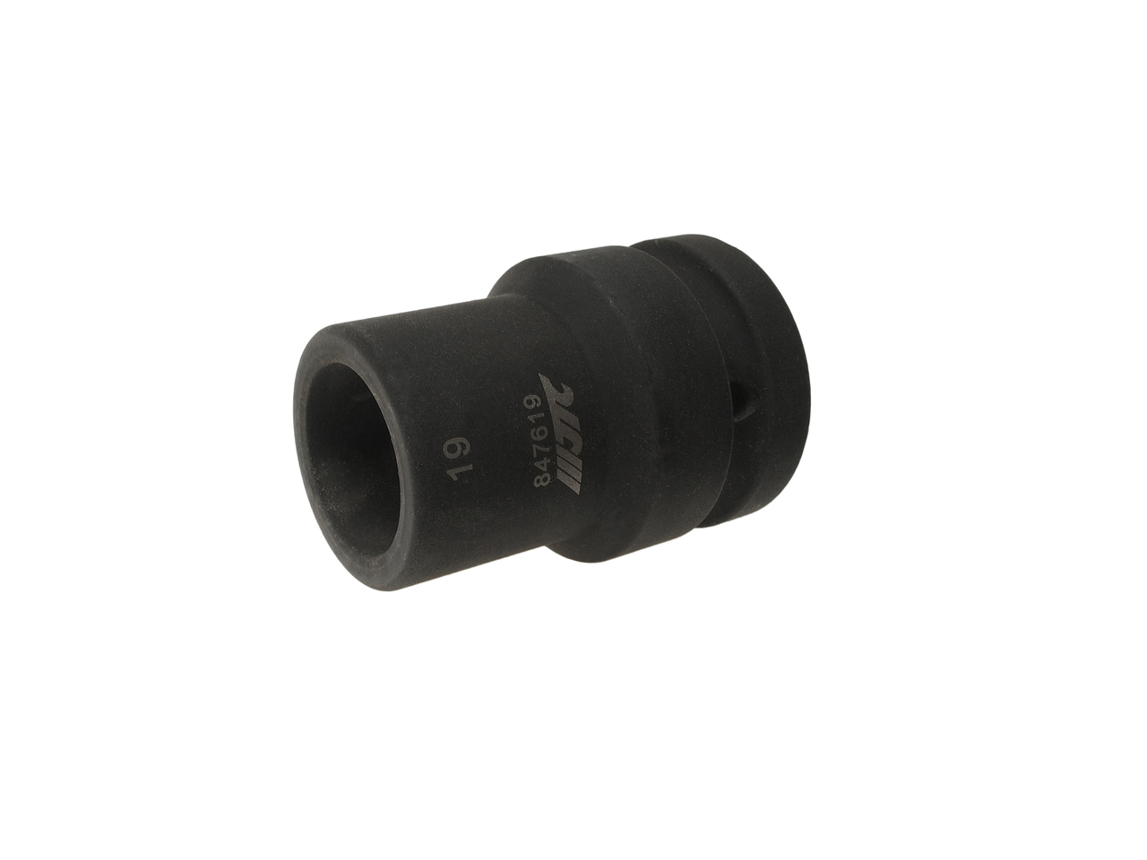 JTC-847619 - Головка торцевая 1" 19мм 4-х гранная ударная (квадрат) L=76мм JTC - 
4 грани, метрический размер.
Длина: 76 мм.
Размер: 1"х19 мм.
