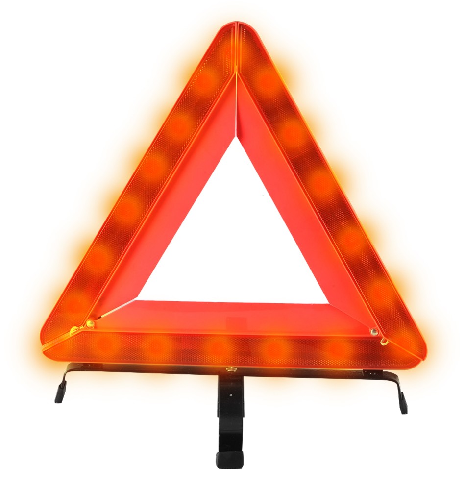 Знак аварийной остановки с светодиодами