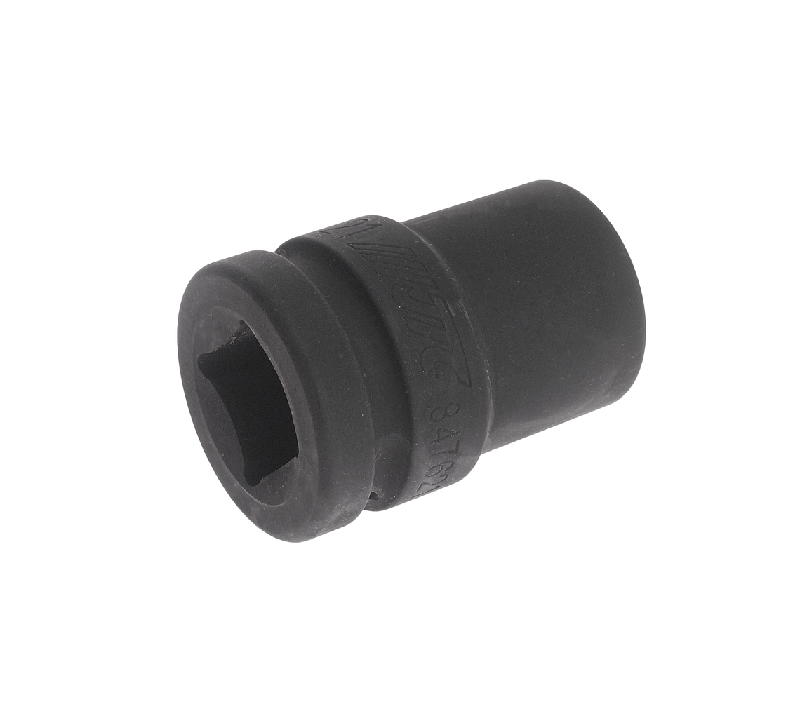 JTC-847621 - Головка торцевая 1" 21мм 4-х гранная ударная (квадрат) L=76мм JTC -  
Изготовлена из высококачественной хром-молибденовой стали. 
4 грани, метрический размер. Размер: 1"х21 мм. 
Длина: 76 мм.  
Габаритные размеры: 90/60/60 мм. (Д/Ш/В
