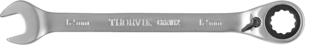 CRRW12 Ключ гаечный комбинированный трещоточный с реверсом, 12 мм