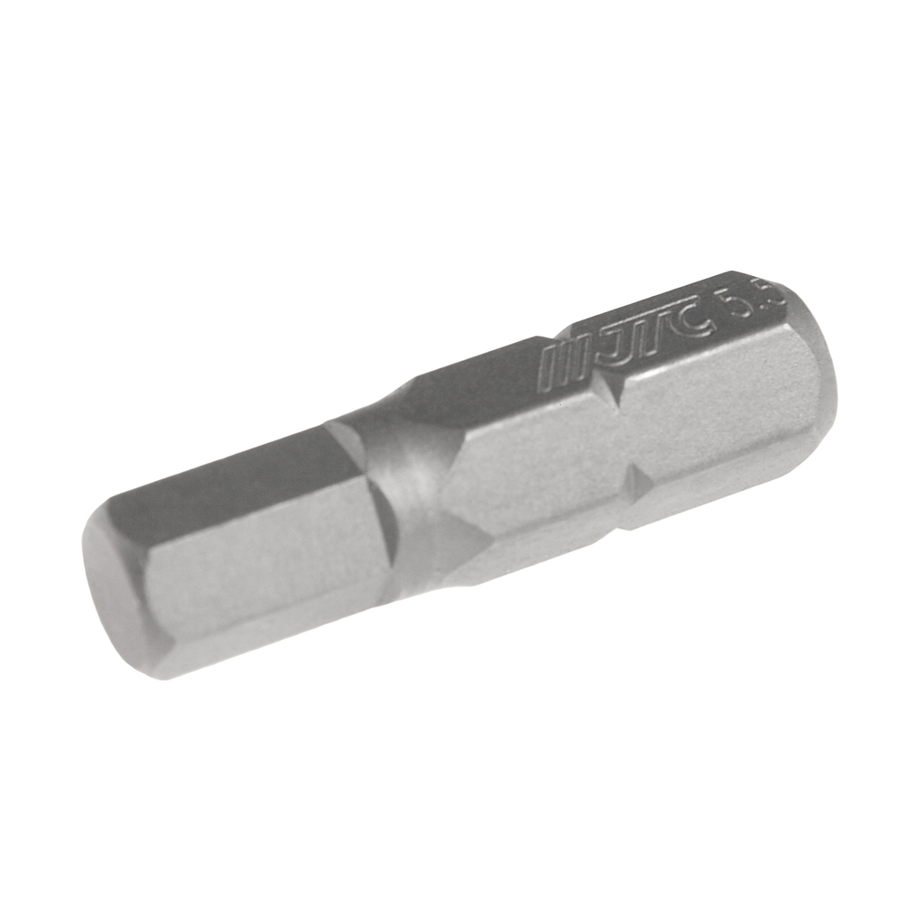 JTC-11525055 - Бита HEX H5.5х25мм 1/4" DR 6-ти гранная S2 JTC - 
Размер: 5.5 х 25 мм.
Квадрат: 1/4" DR, 6-гранная.
Материал: S2 сталь.
