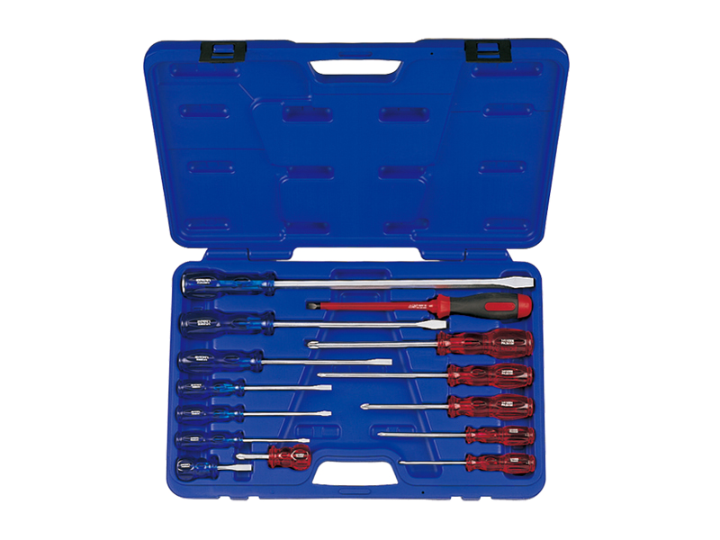 Набор отверток в пластиковом кейсе KINGTONY 35114MR