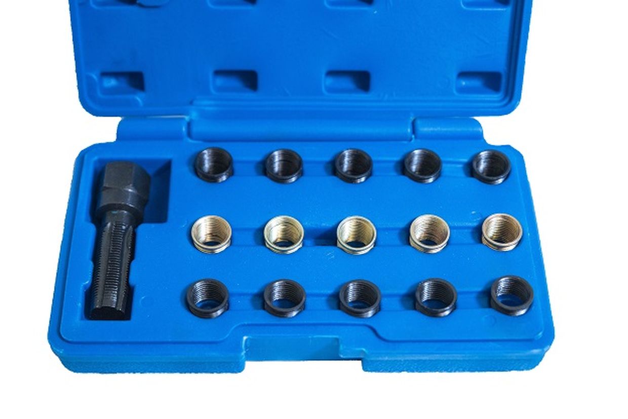 Набор для восстановления резьбы свечей зажигания M14x1.25 Vertul VR50275
