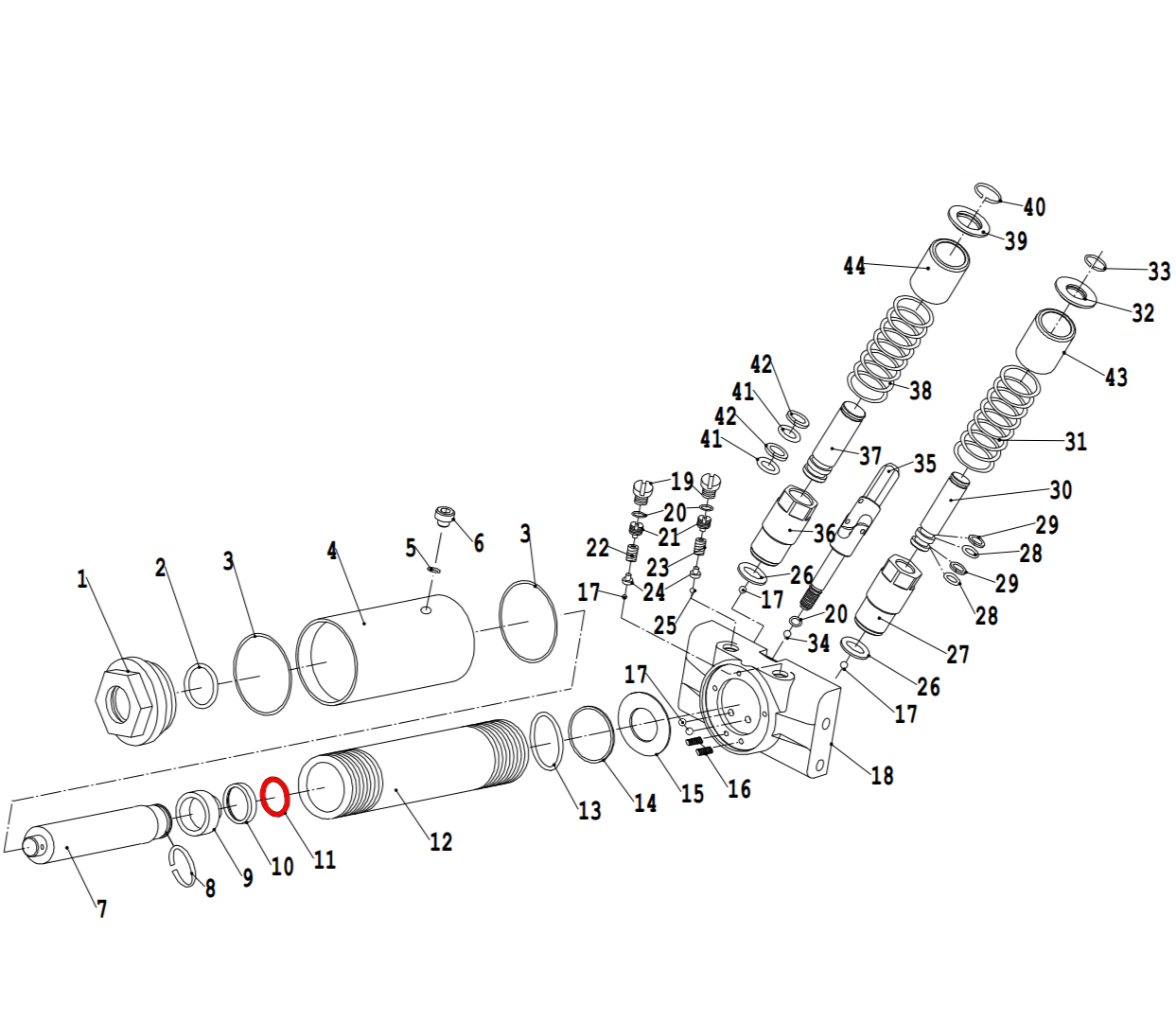 LYD2.6-6 Кольцо резиновое, d32.8 x 4.6 мм