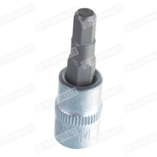 Короткая торцевая вставка с битой 1/4"H5