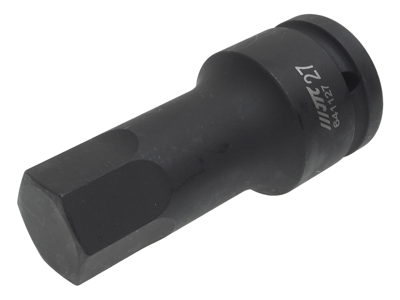 JTC-641127 - Головка торцевая 3/4" HEX H27 ударная L=88мм JTC - 
Материал: SNCM 8660, 3/4"DR.
Размер: H-27.
Длина: 100 мм.

