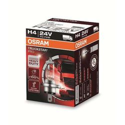 Автолампа H4 (75/70) P43t-38 +100% TRUCKSTAR PRO 24V OSRAM /1/10/100