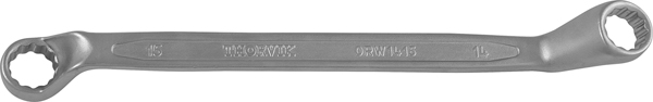 ORW1011 Ключ гаечный накидной изогнутый 75°, 10x11 мм