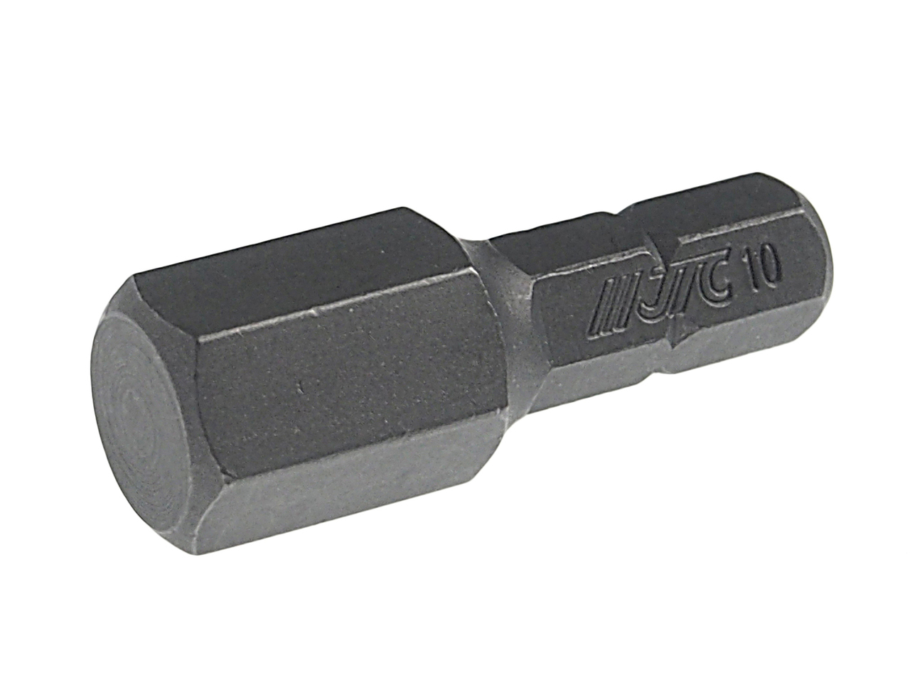 JTC-1153010 - Бита HEX H10х30мм 1/4" DR 6-ти гранная JTC - 
Материал: S2.
Размер: Н10.
Длина: 30 мм.
Количество шт. в упаковке: 10.
