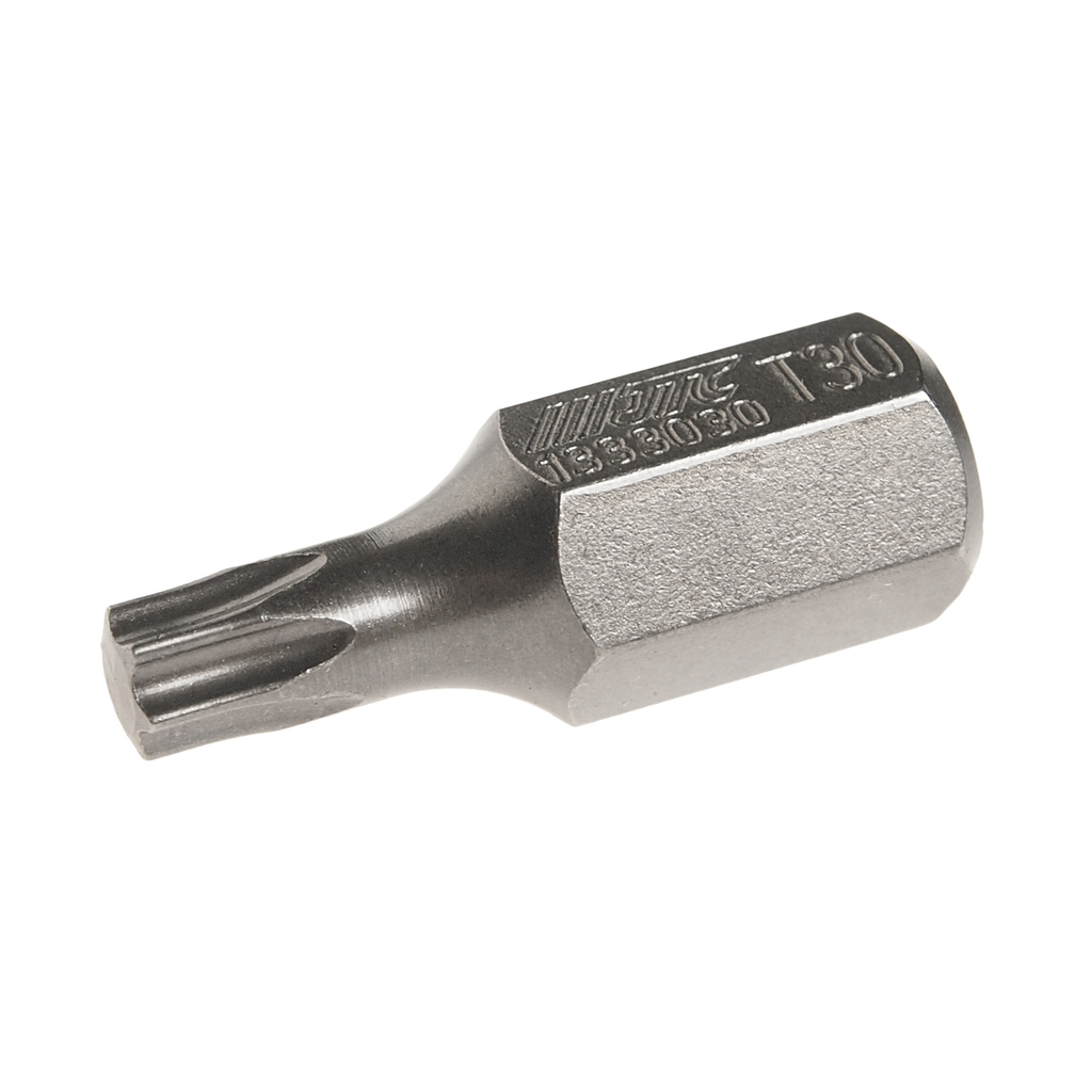 JTC-1333030 - Бита TORX Т30х30мм 10мм S2 JTC - 
Размер: Т30 х 30 мм.
Длина насадки: 10 мм., удлиненная TORX.
Материал: S2 сталь.
