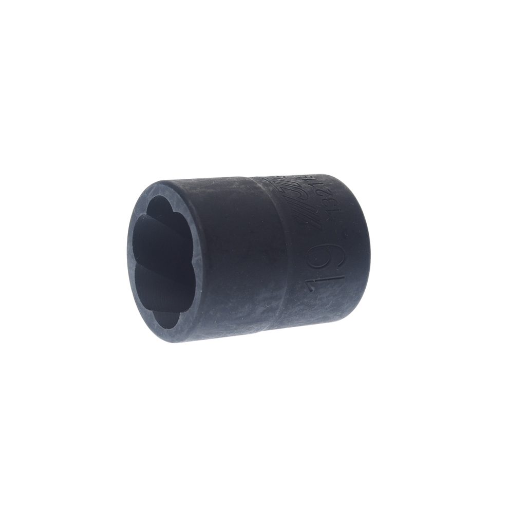 JTC-1321-19 - Головка для поврежденных гаек и болтов 1/2" 19мм JTC - 
Применяется для извлечения поврежденных болтов и гаек.
Специальная спиральная внутренняя резьба надежно фиксирует поврежденную гайку или головку болта.
Может поставляться в наборе JT