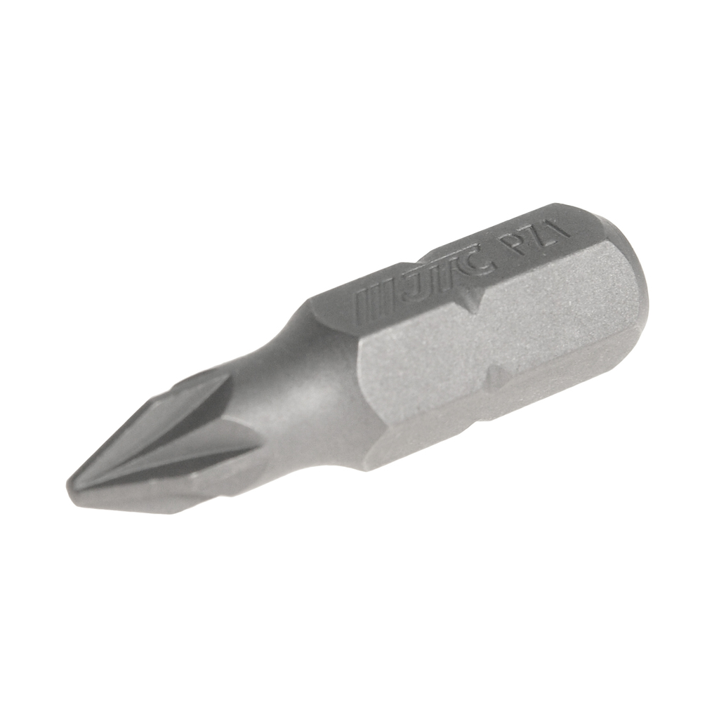 JTC-11A2501 - Бита POZIDRIVE PZ1х25мм 1/4" DR JTC - 
Размер: PZ. 1 х 25 мм.
Квадрат: 1/4" DR.
Материал: S2 сталь.
