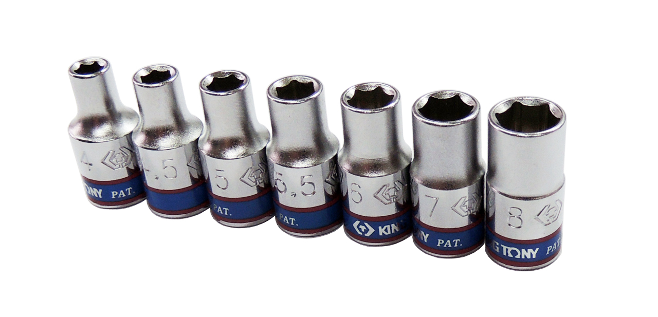 KINGTONY ГОЛОВКА ТОРЦЕВ. 233505M 1/4" 6гр. 05мм