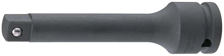 kingtony удлинитель 4260-10p 1/2" ударный 250 мм c шариковым фиксатором