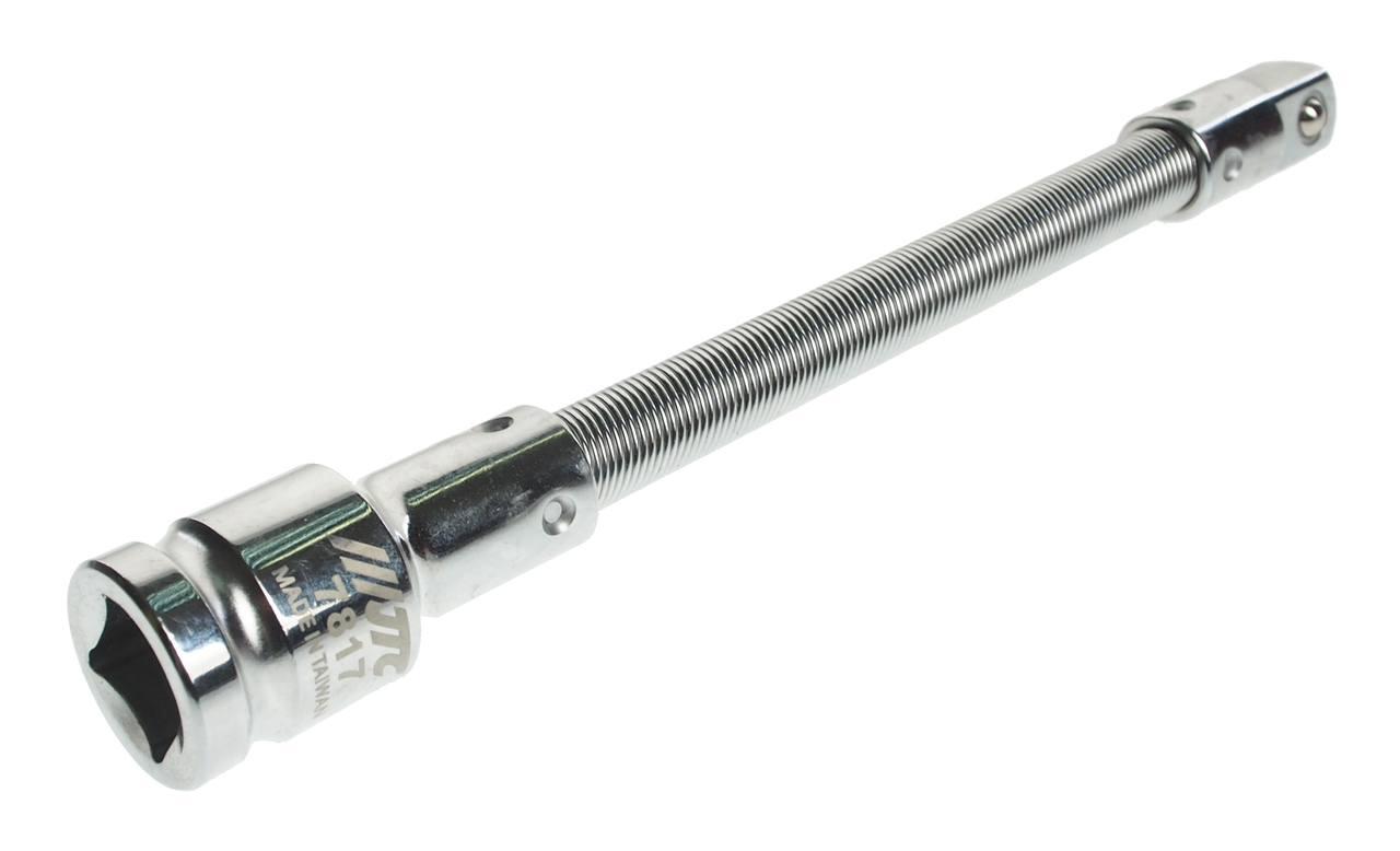 JTC-7817 - Удлинитель 1/2" 200мм гибкий JTC - 
Удлинитель шарнирный 1/2" Dr.
Размер: 1/2: Dr.x200 мм /8".
