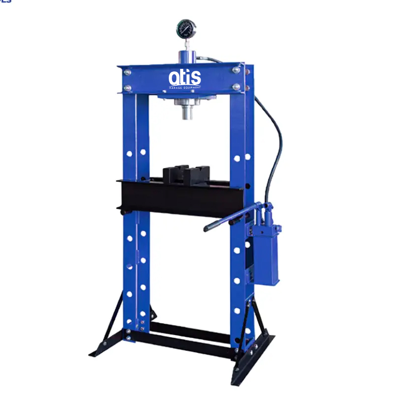 HW 0901C-D Пресс напольный гидравлический, ручной. 20 т. с двухскоростным насосом