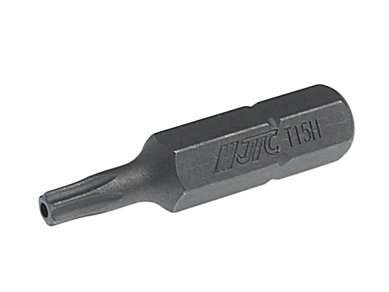 JTC-1143015 - Бита TORX Т15Hх30мм 1/4" DR JTC - 
Материал: S2.
Размер: T15H.
Длина: 30 мм.
Количество шт. в упаковке: 10.
