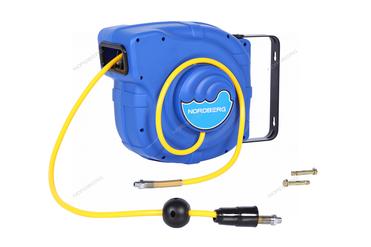 Шланг воздушный на катушке ПВХ диам. 8x12мм 25+1 м (26 м) NORDBERG HR0825HPVC