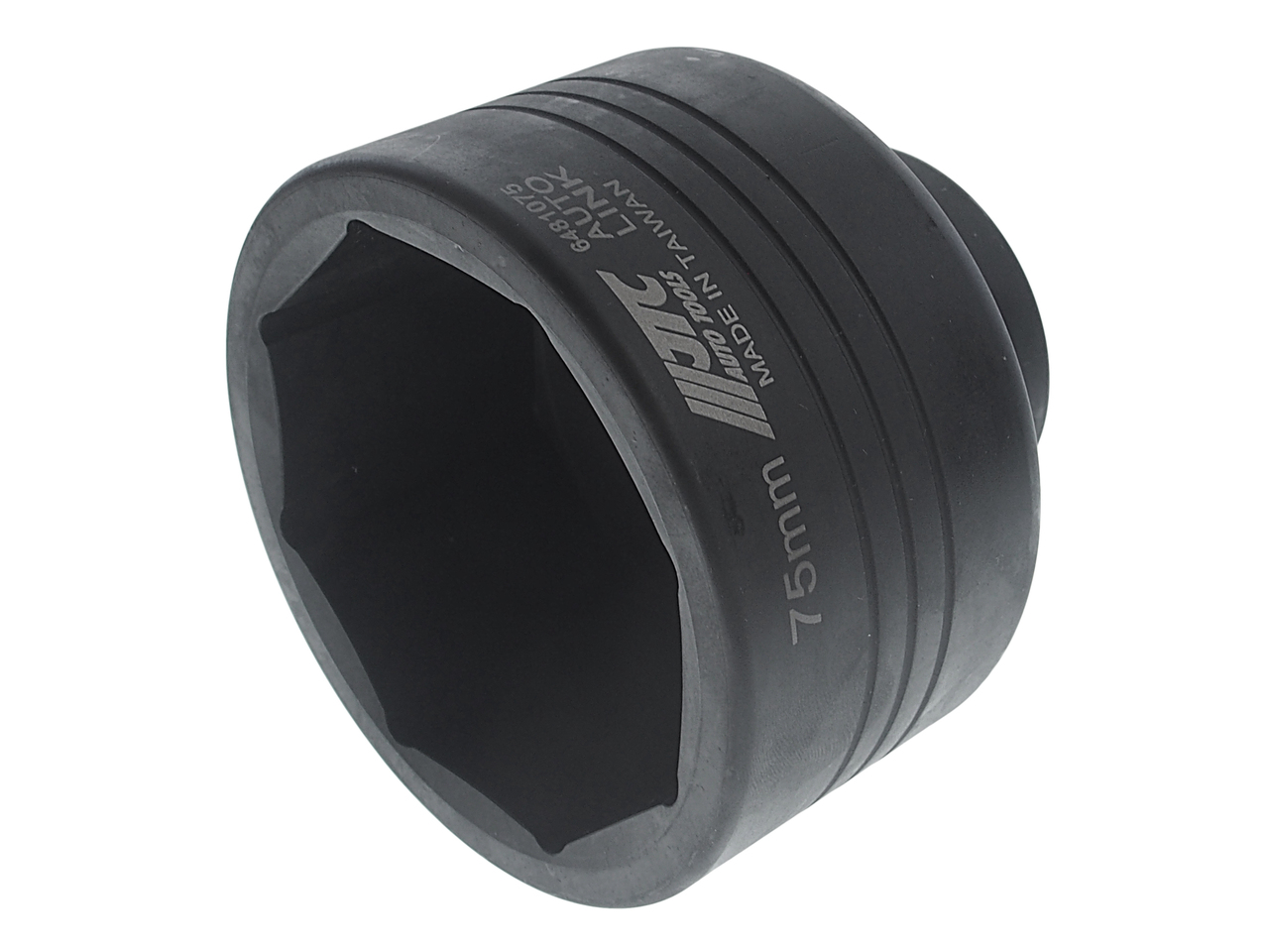 JTC-6481075 - Головка торцевая 3/4" 75мм 8-ми гранная ударная L=81мм JTC - 
3/4" х 8 граней.
Общая длина: 81 мм, 6 граней; глубина: 45 мм.
Размер: 75 мм.
