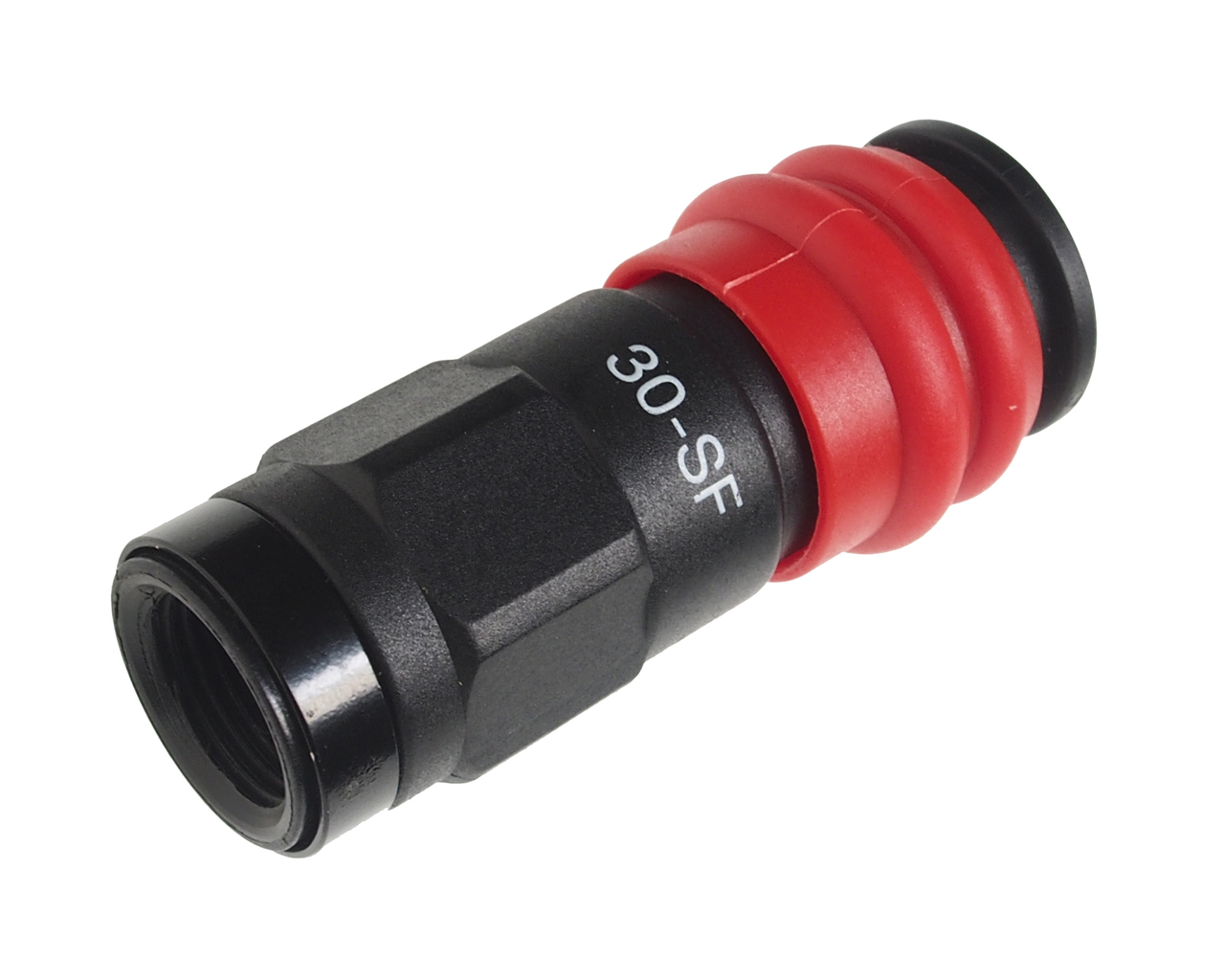 JTC-JW1071-30SFC - Переходник для компрессора 3/8" быстросъемный с клапаном внутренняя резьба JTC - 
Материал: антистатический, коррозионностойкий полимерный композит.
Рабочее давление: 210 psi (15kgs)
Тип: JW1071-30SFC
Размер: 3/8" внутреняя резьба.
Габа