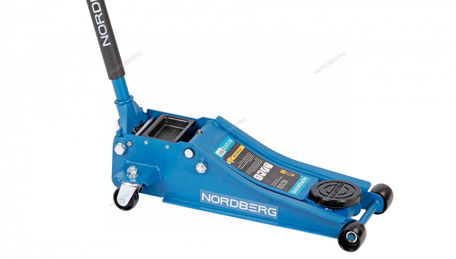 Домкрат подкатной 3 т, супернизкий подхват NORDBERG N32038