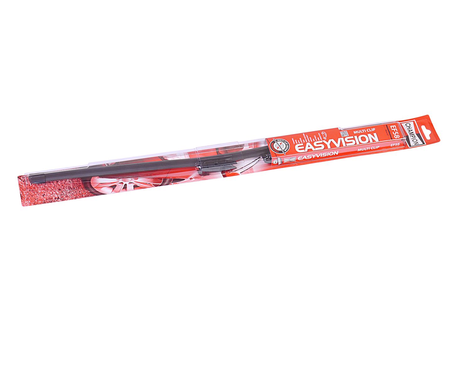 Щетка стеклоочистителя EF58-B01 "Easyvision" бескаркасная 580мм (23") Multi Clip CHAMPION /1