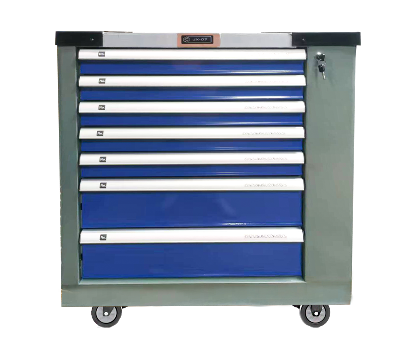 ТЕМП JX-07 Тележка инструментальная, 7 ящиков