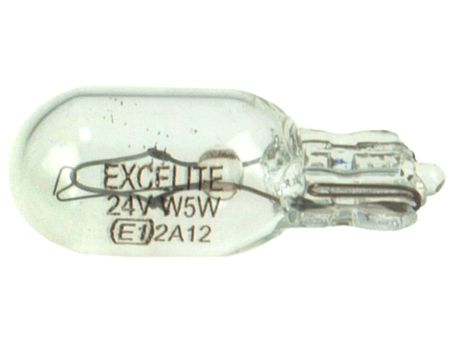 Автолампа W5W (W2.1*9.5d) STANDART 24V EXCELITE /10/200 NEW