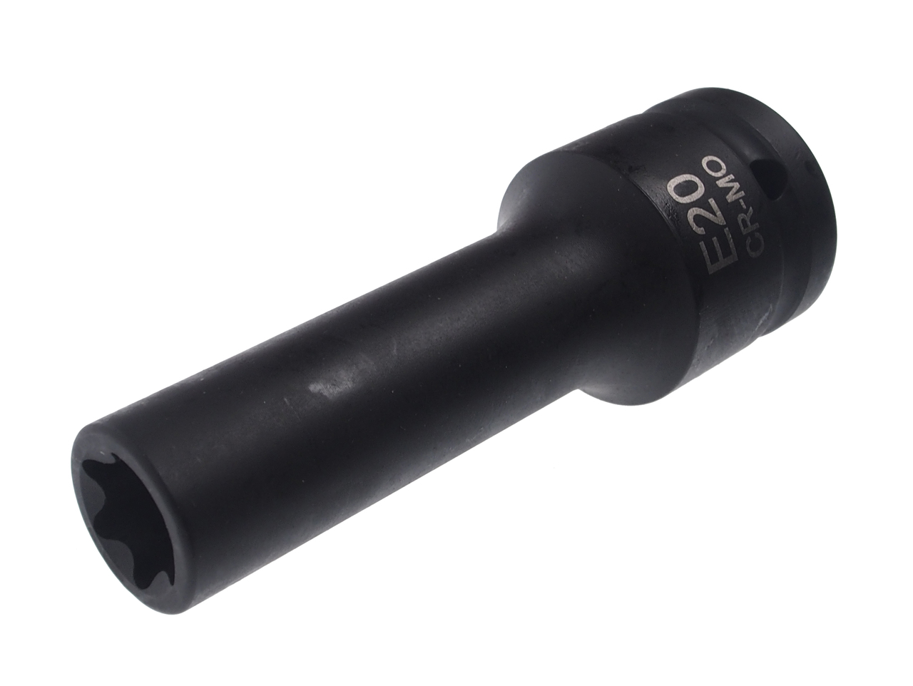 JTC-641220 - Головка торцевая 3/4" TORX E20 ударная глубокая L=110мм JTC - 
6 граней, метрический размер.
Общая длина: 110 мм.
Размер: 3/4" Dr.
Изготовлена из высококачественной хром-молибденовой стали.
