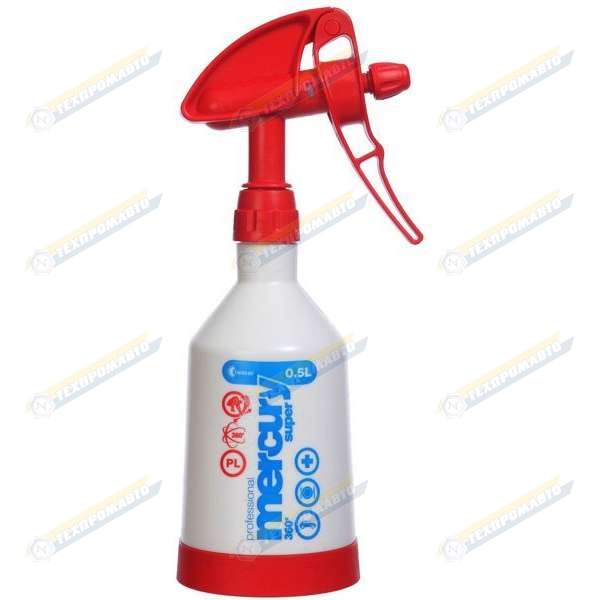KWAZAR MERKURY PRO+ Опрыскиватель, 0,5 л, красный