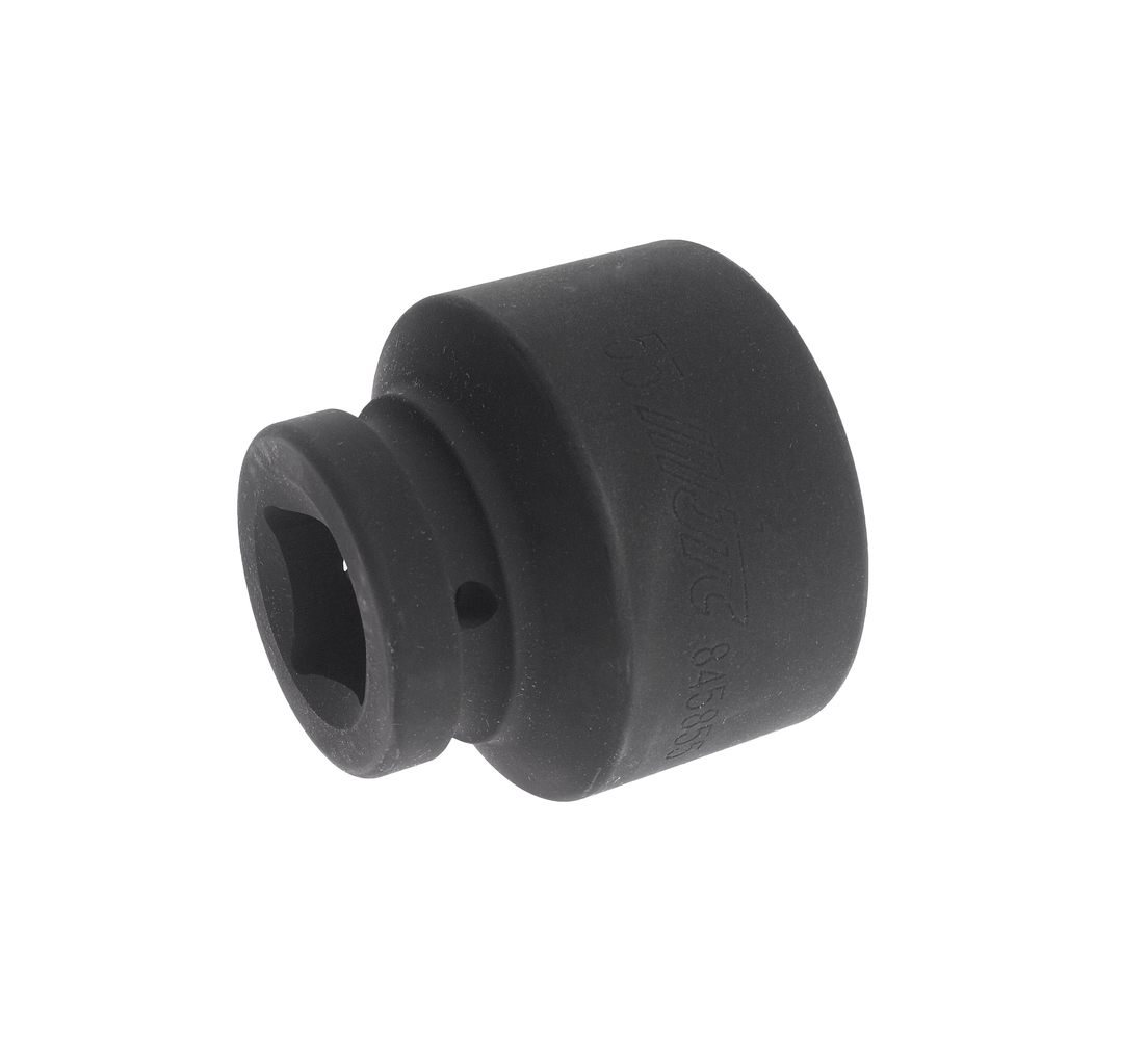 JTC-845855 - Головка торцевая 1" 55мм ударная L=72мм JTC -  
Изготовлена из высококачественной хром-молибденовой стали.  
6 граней, метрический размер. 
Размер: 1"х55 мм. 
Длина: 72 мм.  
Габаритные размеры: 88/85/85 мм. (Д/Ш/В)  
Вес: 1254 гр.