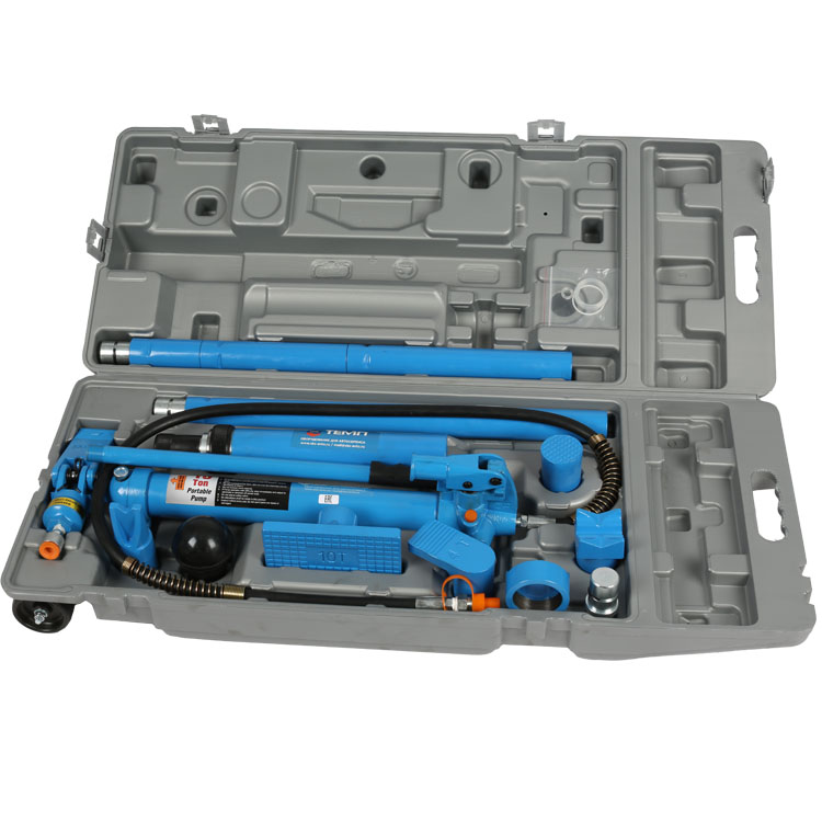 ТЕМП T03010W Набор гидравлический для кузовного ремонта, 10 т