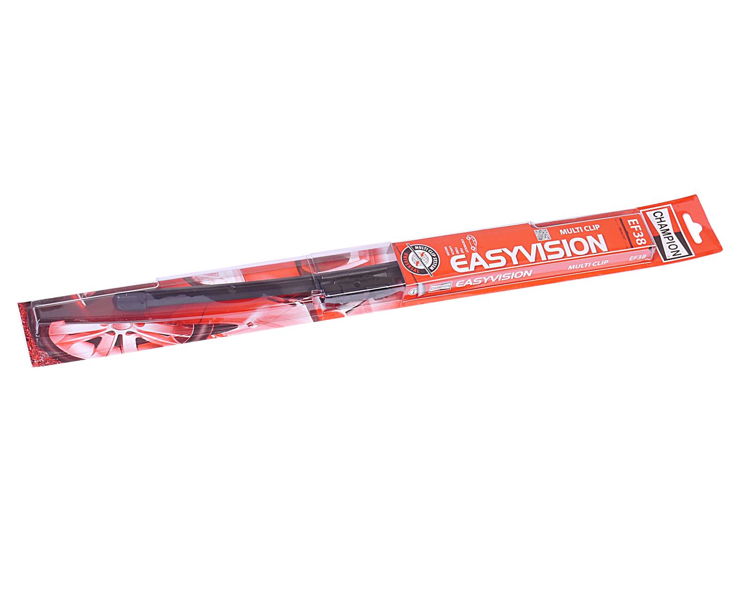Щетка стеклоочистителя EF38-B01 "Easyvision" бескаркасная 380мм (15") Multi Clip CHAMPION /1