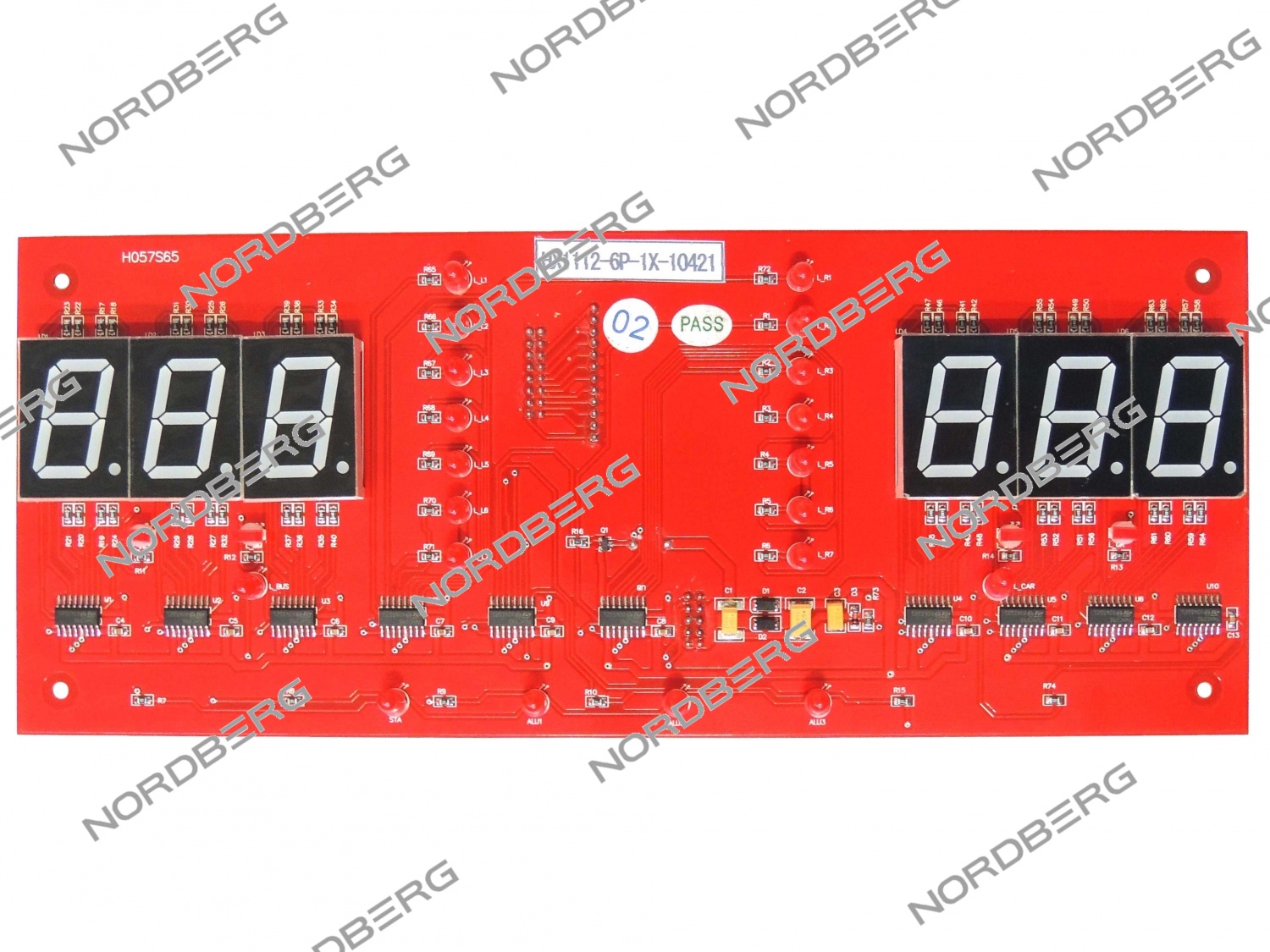 Плата  дисплея NORDBERG 5508202 для 45TRK