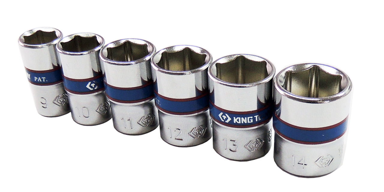 KINGTONY ГОЛОВКА ТОРЦЕВ. 233511M 1/4" 6гр. 11мм