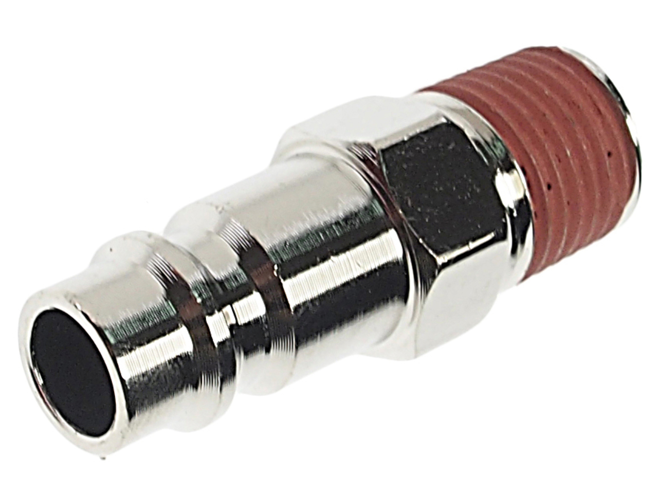 JTC-D20PMA - Переходник для компрессора M1/4" быстросъемный штуцер наружная резьба JTC -  
Изготовлены из легированной стали. 
Рабочее давление: 20 кг. 
Тип: 20PMA. 
Размер: 1/4" РТ male (европейский стандарт). 
Габаритные размеры: 40/15/15 мм. 