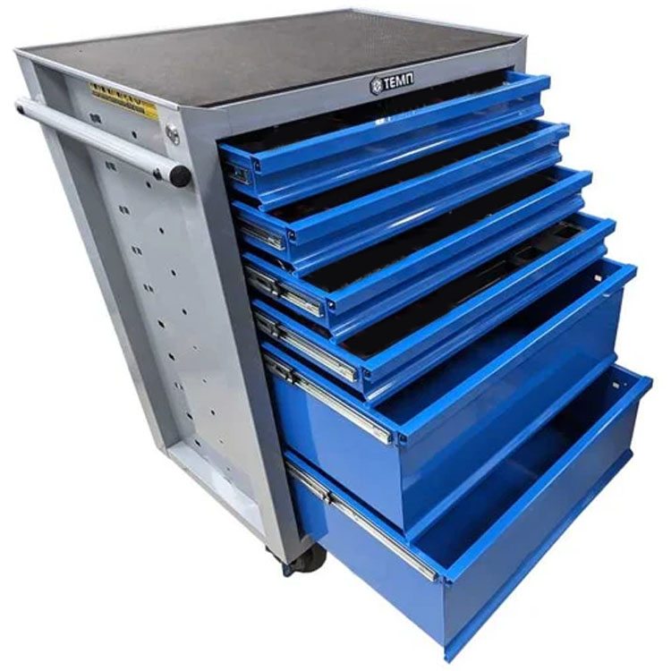 ТЕМП RC04 Тележка инструментальная с 6 выдвижными ящиками