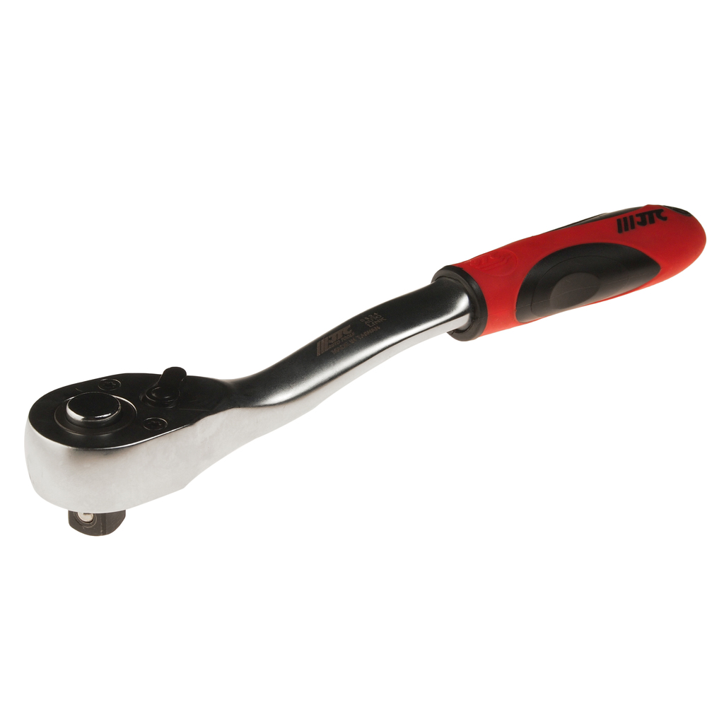 JTC-5424 - Ключ трещотка 1/2" 72 зуба 255мм изогнутая JTC - 
Прорезиненная рукоятка предотвращает выскальзывание из рук.
Размер: 1/2".
Длина: 255 мм.
72 зуба.
