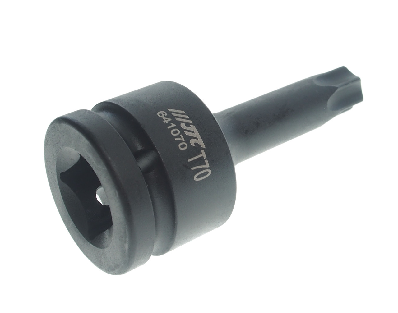 JTC-641070 - Головка торцевая 3/4" TORX T70 ударная JTC - 
Материал: SNCM 8660.
3/4" DR.
Длина: 100 мм.
Размер: T70.
