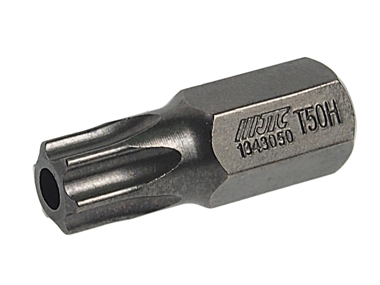 JTC-1343050 - Бита TORX Т50Hх30мм 10мм S2 JTC - 
Материал: S2.
Размер: Т50Н.
Длина: 30 мм.
Количество шт. в упаковке: 10.
