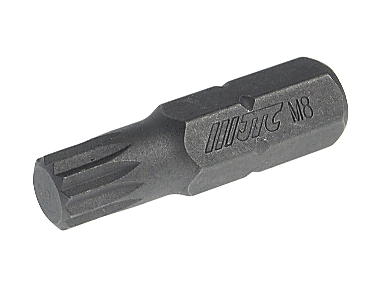 JTC-1263008 - Бита SPLINE M8х30мм 5/16" DR JTC - 
Материал: S2.
Размер: M8.
Длина: 30 мм.
Количество шт. в упаковке: 10.
