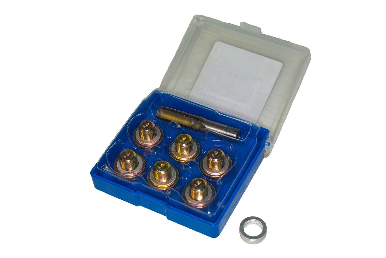 Набор для восстановления резьбы маслосливных отверстий M14 x 1,25 Vertul VR50207G