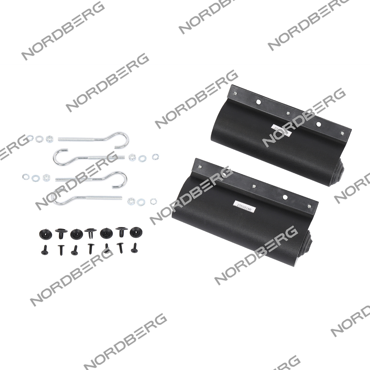 Шторка защитная с монтажным комплектом (2 шт) для подъемника N4122AE-5 NORDBERG 01-00004505
