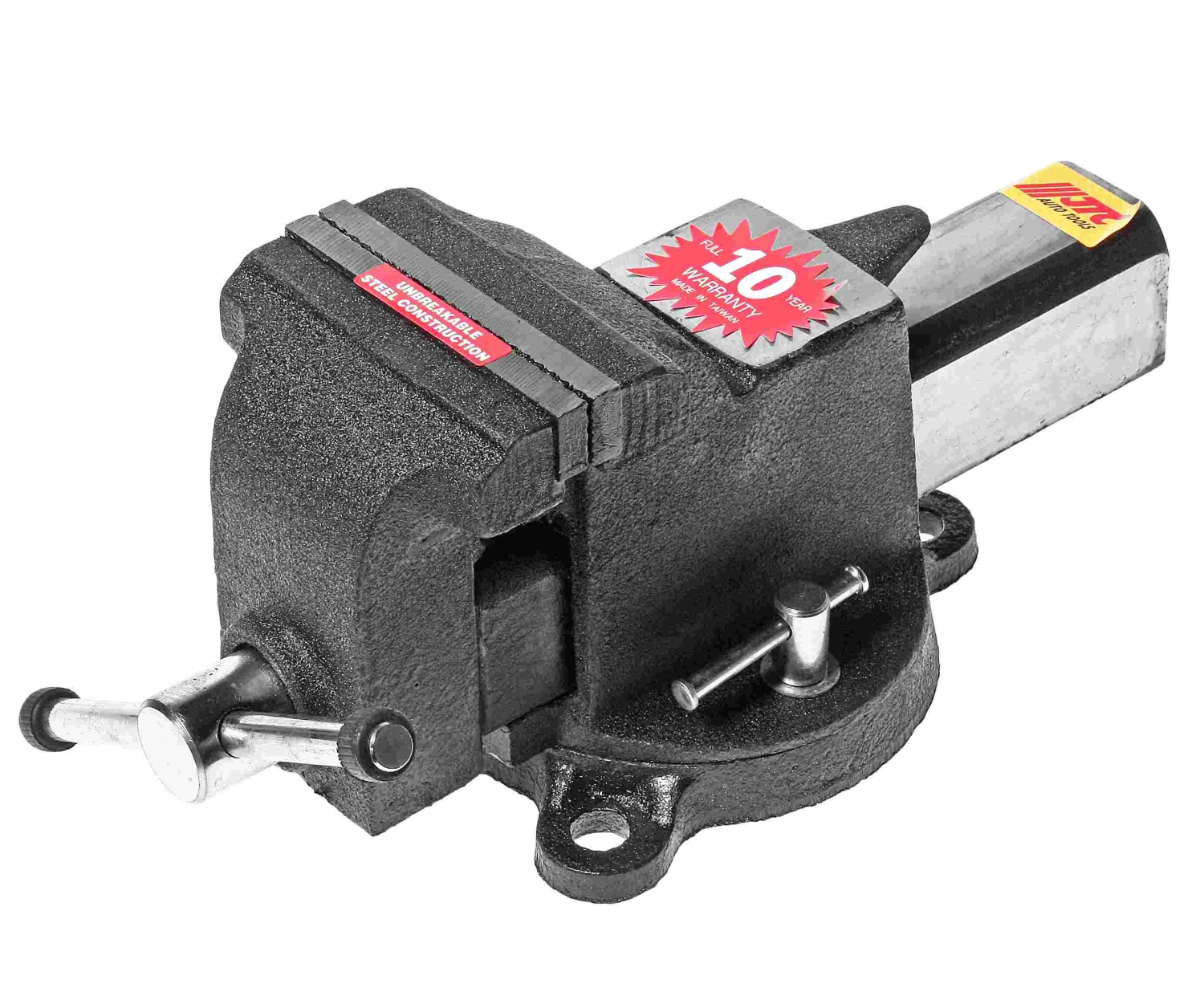 ТИСКИ JTC-3121 слесарные поворотные, захват 4"