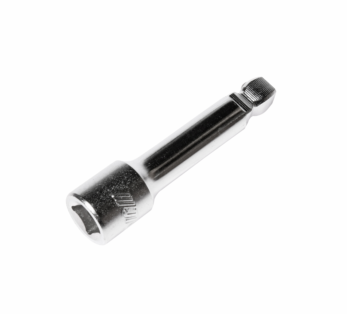 JTC-5007 - Удлинитель 1/4" 50мм шарнирный JTC -  
  Удлинитель с шарниром позволяет насадке отклоняться на 15 градусов в любом направлении.
  Конструкция инструмента позволяет работать с крепежными элементами, которые невозможно достать с помощью обычно